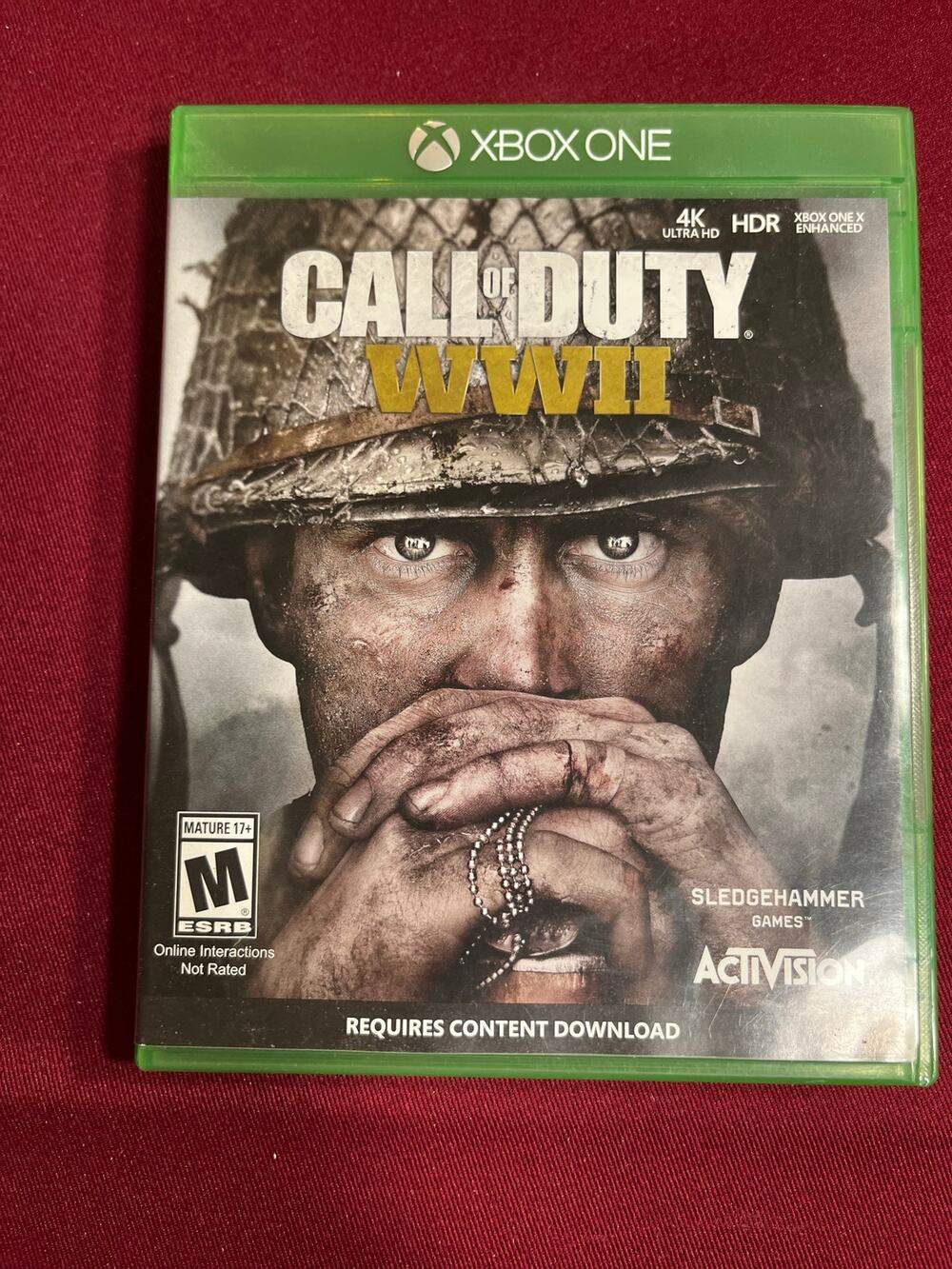 Xbox One Call Of Duty WW2-Used Good Condition